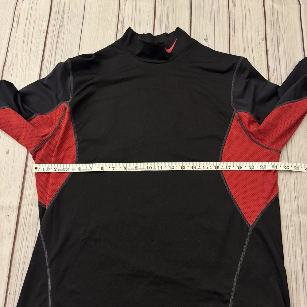 NIKE PRO COMBAT MENS SHIRT COMPRESSION JERSEY LONGSLEEVE SPORT GYM SIZE ADULT XL